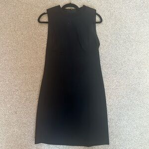 Virgin Wool Little Black Dress